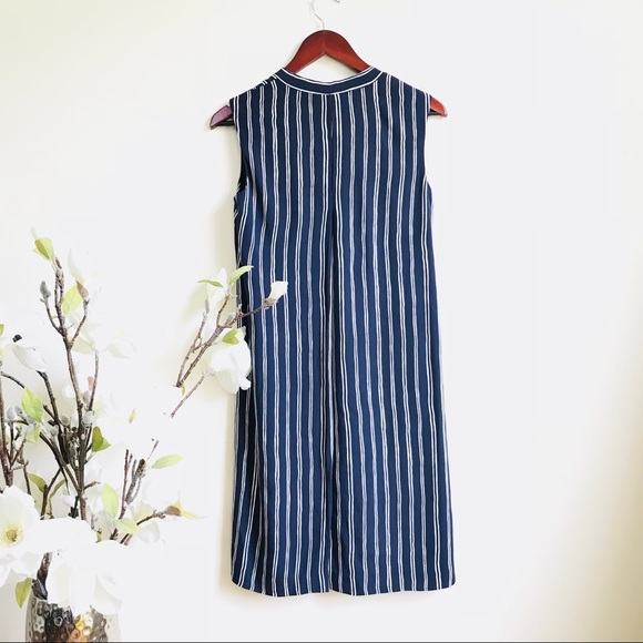 3/25$ Ann Taylor stripes print sheath dress - Picture 4 of 7